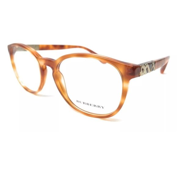 Burberry Women's Light Havana Eyeglasses! - Picture 1 of 4